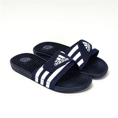 samenstelling adidas f35579|adidas Adissage Slides in Blue and White .